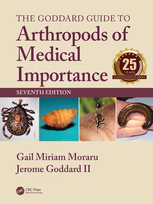 cover image of The Goddard Guide to Arthropods of Medical Importance
